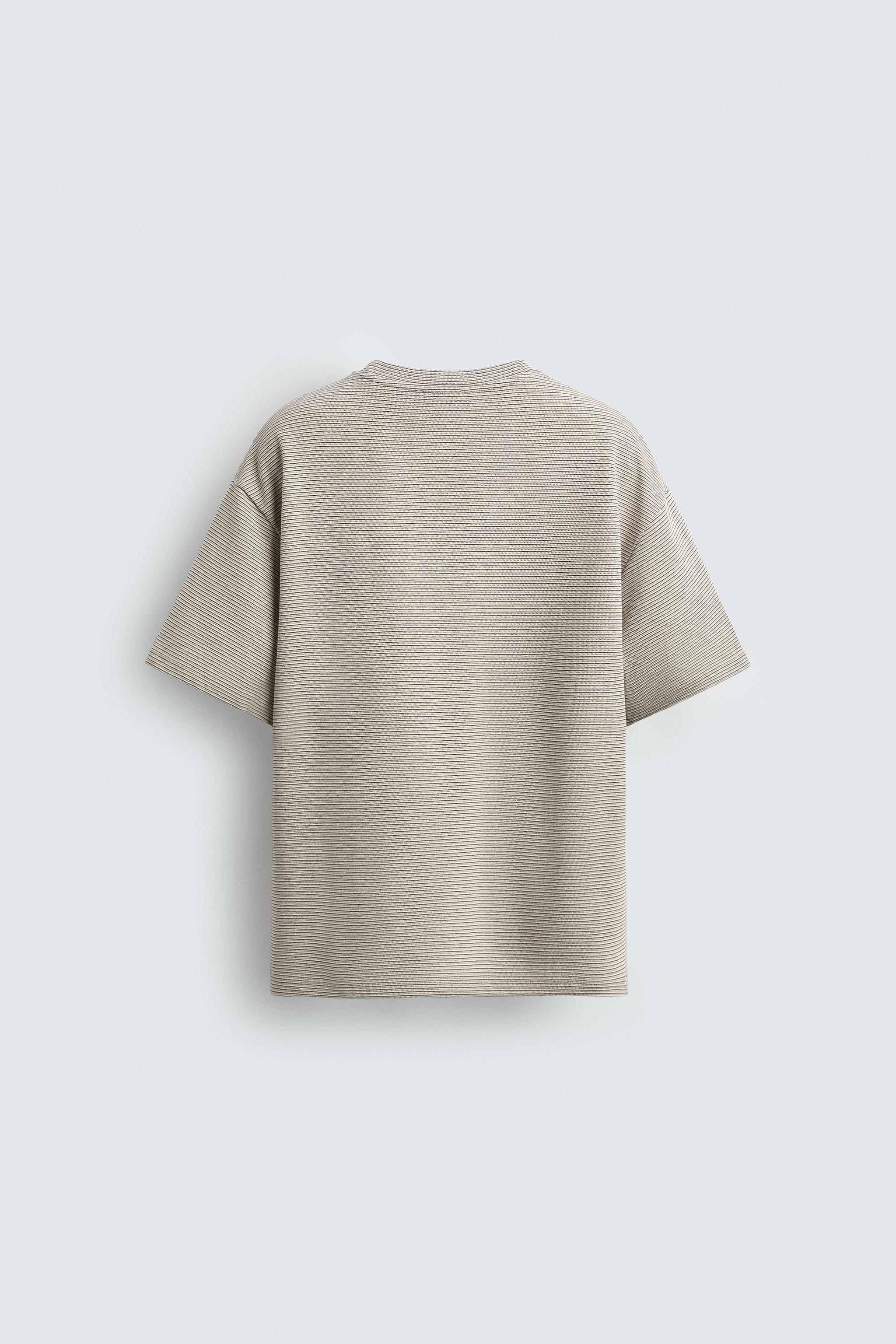 T-SHIRT RELAXED FIT À RAYURES